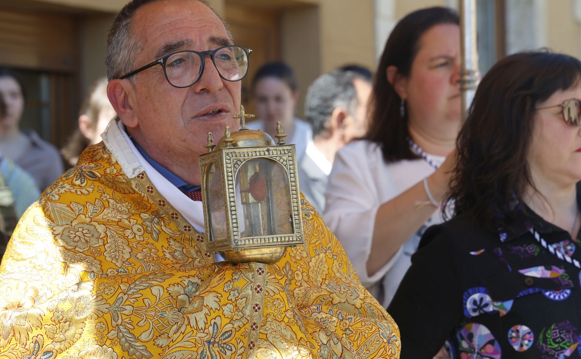 Frómista vibra con la procesión por San Telmo