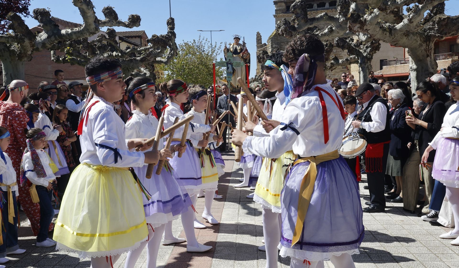 Frómista vibra con la procesión por San Telmo