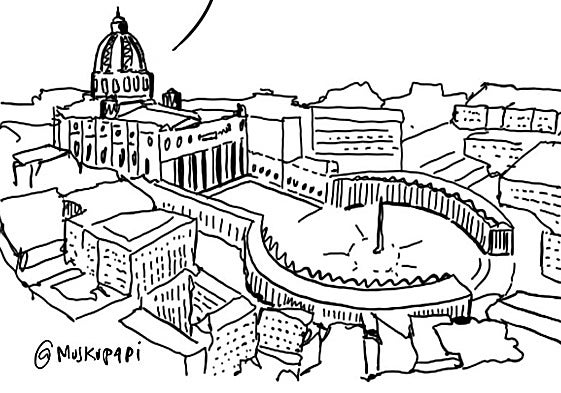 La viñeta de Muskupapi