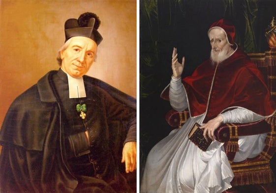 San José Benito Cottolengo y San Pío V.
