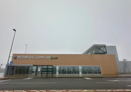 Imagen de archivo de la estación de Alta Velocidad de Medina del Campo.