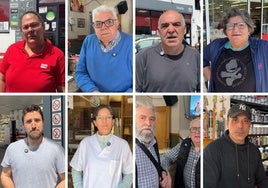 Imágenes de los vecinos afectados por los cortes de suministro.