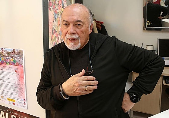 El peluquero segoviano Alfredo González.