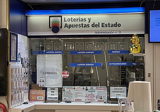 Administración de lotería, en imagen de archivo.