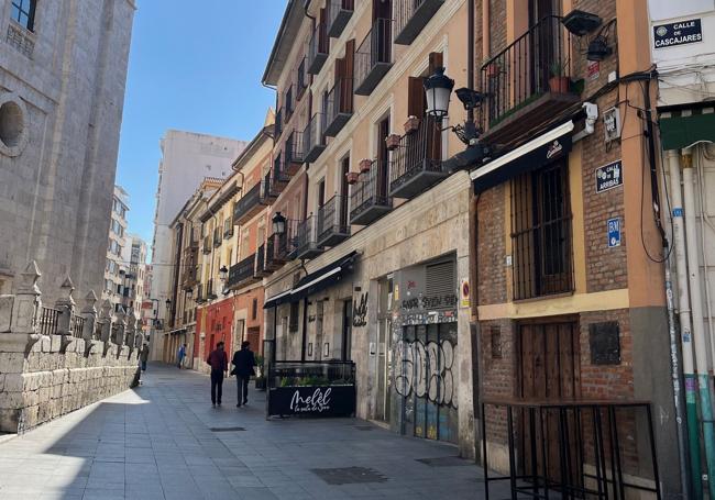 Calle Arribas, en la actualidad.
