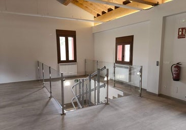 Concluyen las obras del centro de acceso de visitantes de Villaescusa