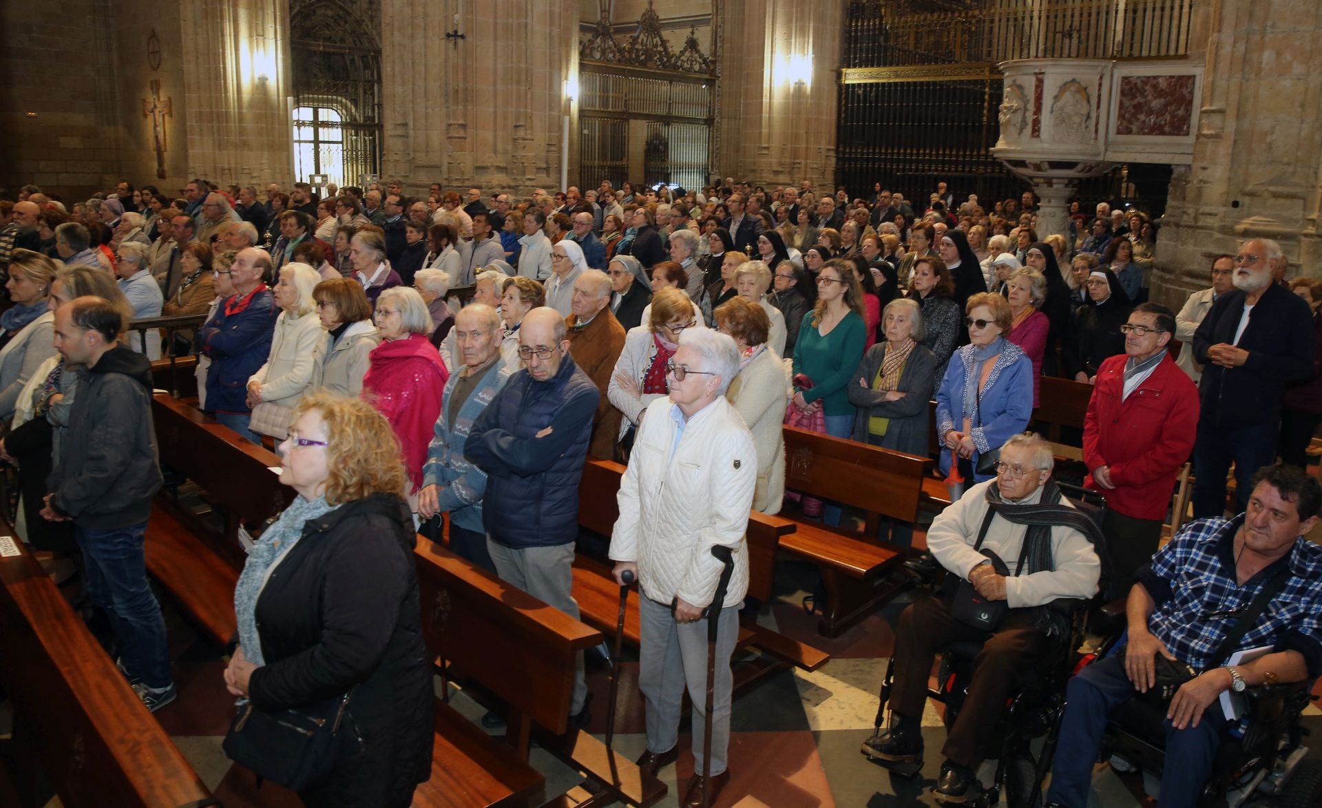 Funeral diocesano en Segovia por el papa Francisco