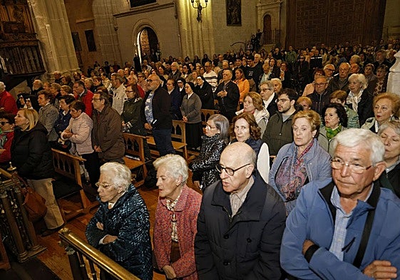 Así ha sido el funeral del Papa en la Catedral de Palencia