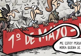 La viñeta de Sansón: '1º de Mayo'