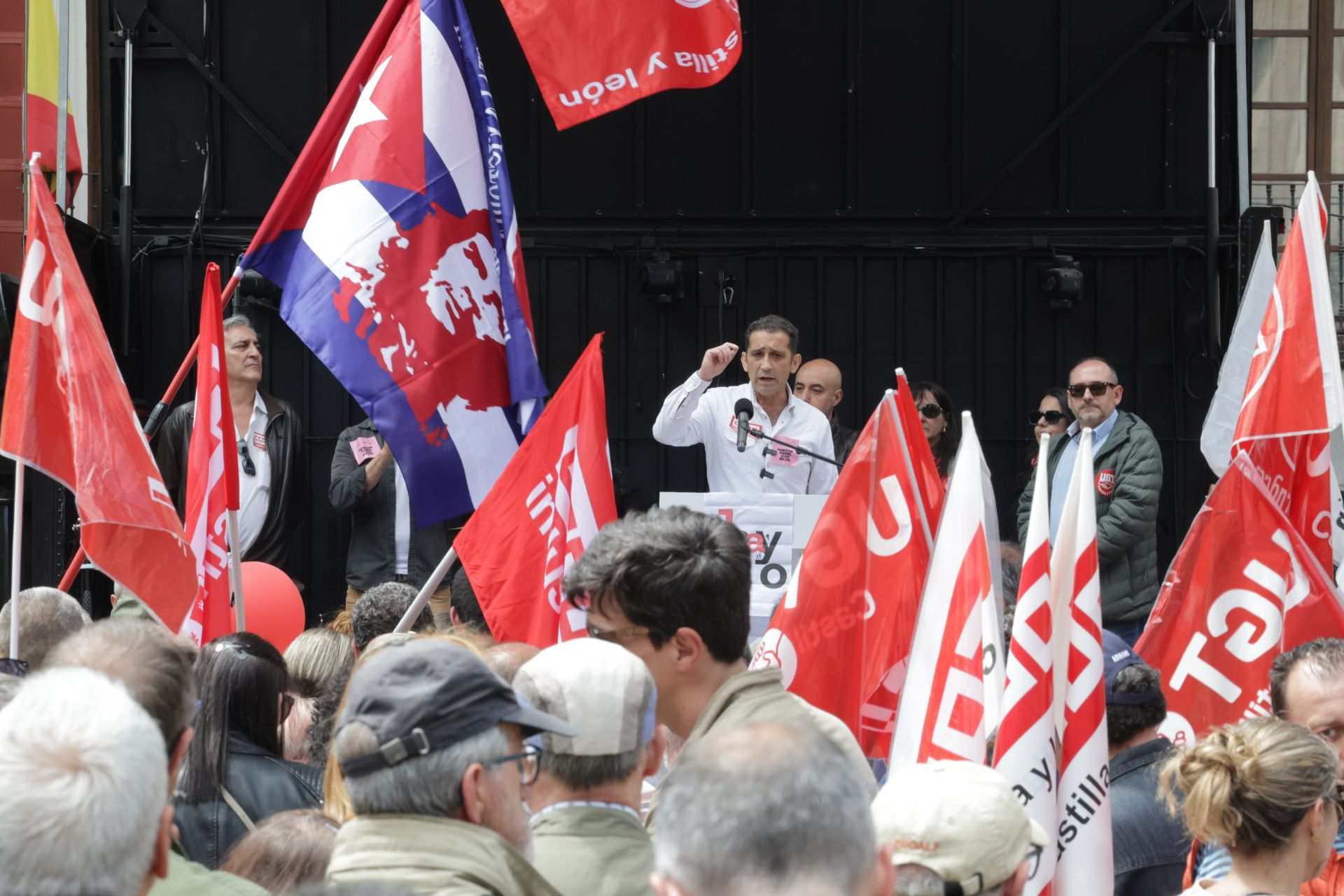 La manifestación del Primero de Mayo, en imágenes