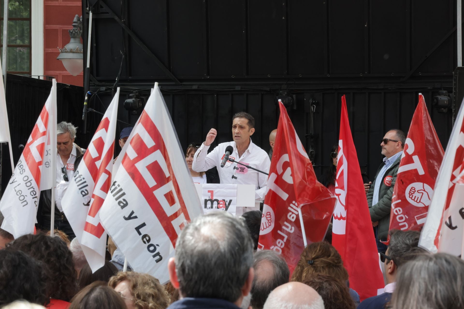 La manifestación del Primero de Mayo, en imágenes