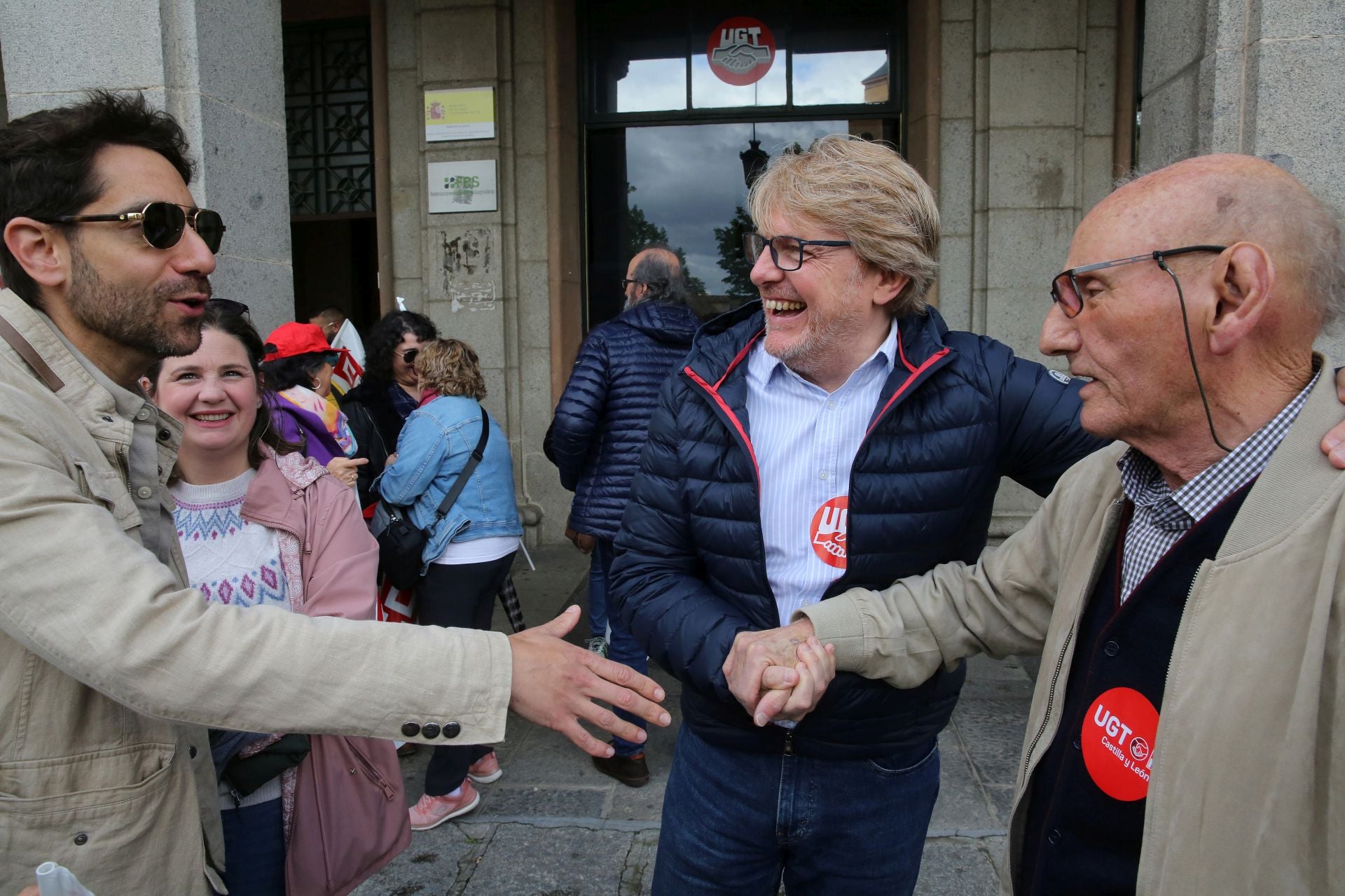 Fotografías de la manifestación del Primero de Mayo en Segovia