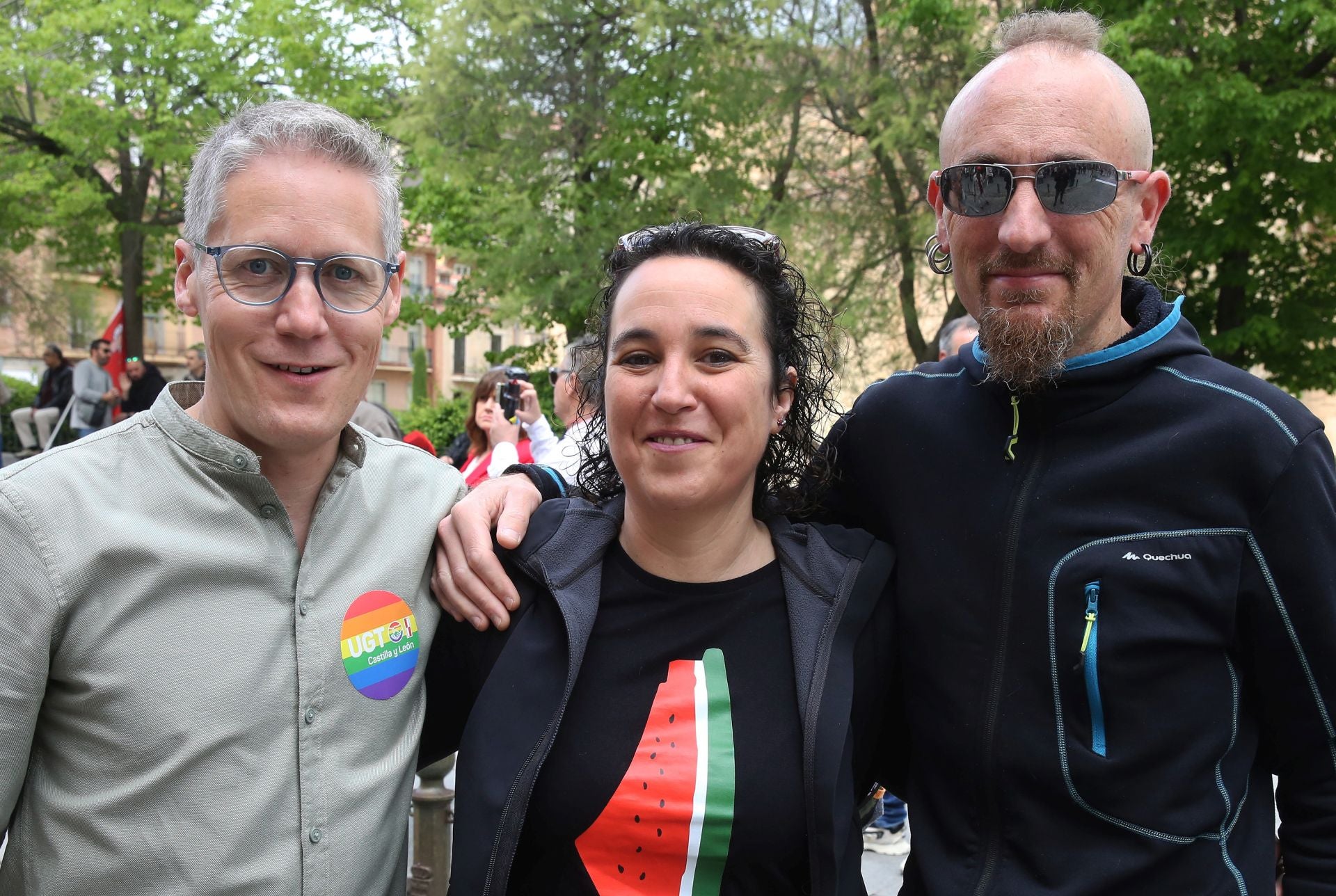 Fotografías de la manifestación del Primero de Mayo en Segovia