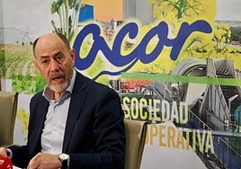 El presidente de Acor, Jesús Posadas, en la presentación de los últimos resultados económicos, en septiembre del año pasado.