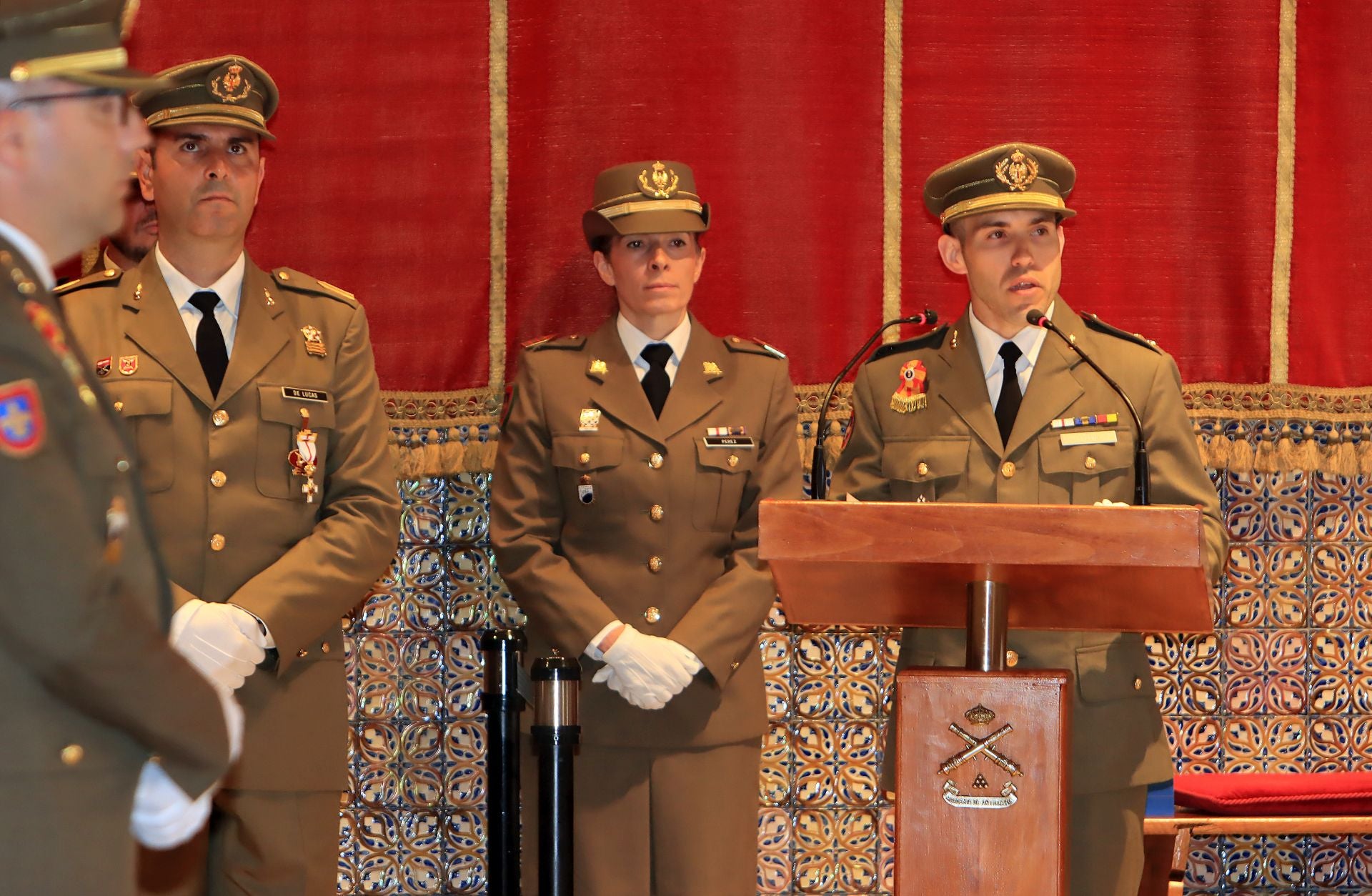 Fotos del acto del Dos de Mayo en el Alcázar de Segovia