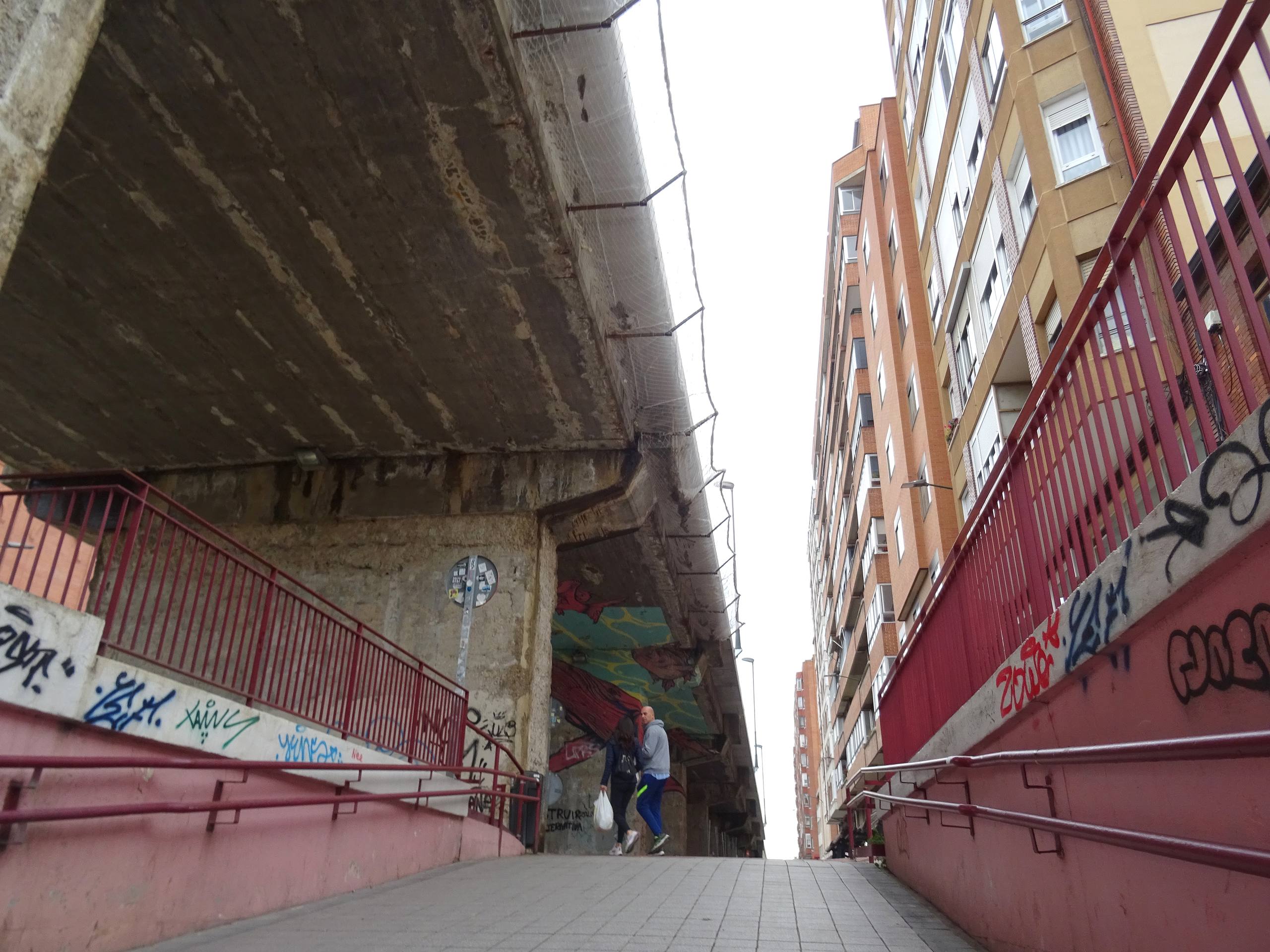 El avance de las obras del Arco Ladrillo, en imágenes