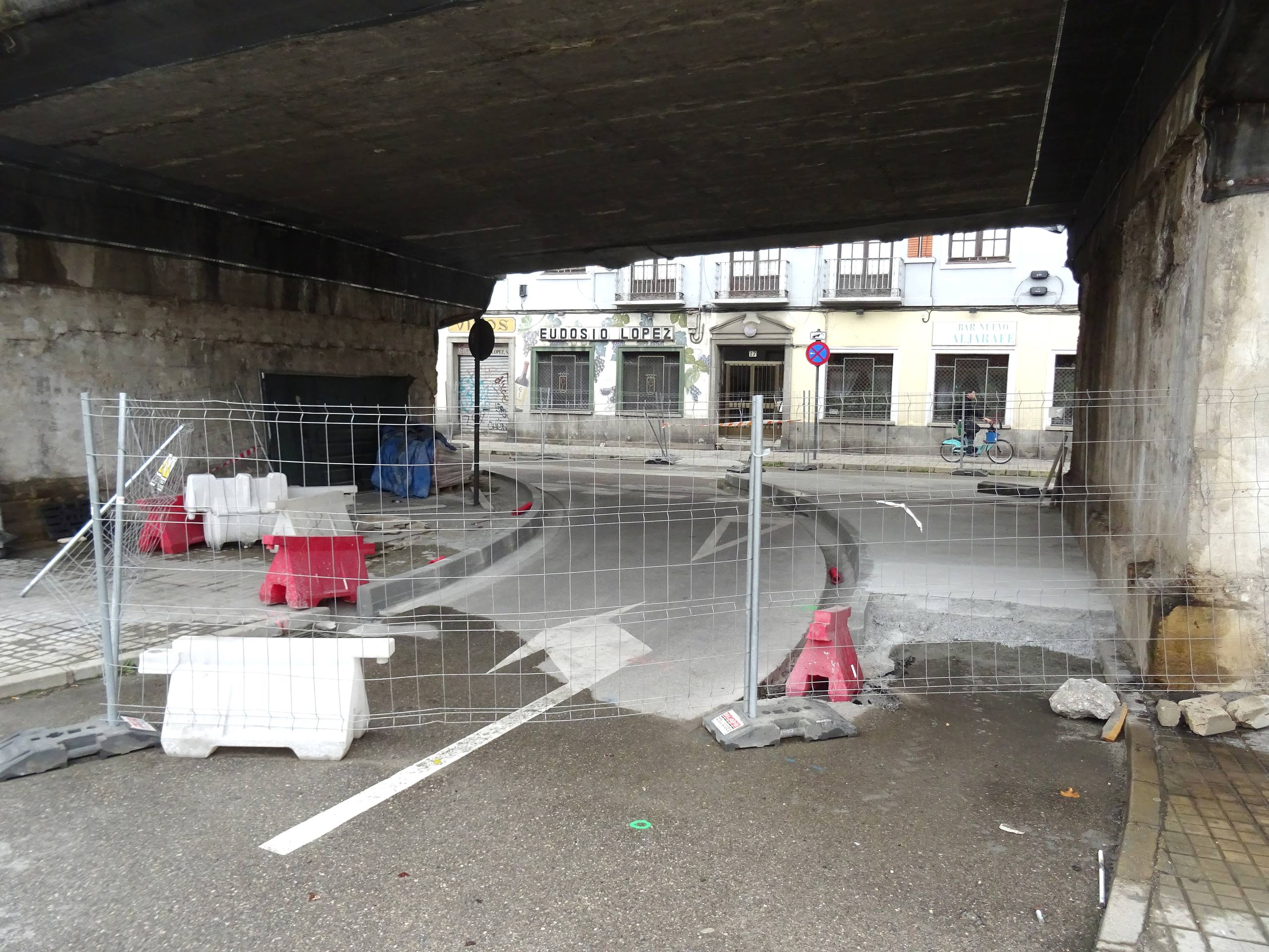 El avance de las obras del Arco Ladrillo, en imágenes