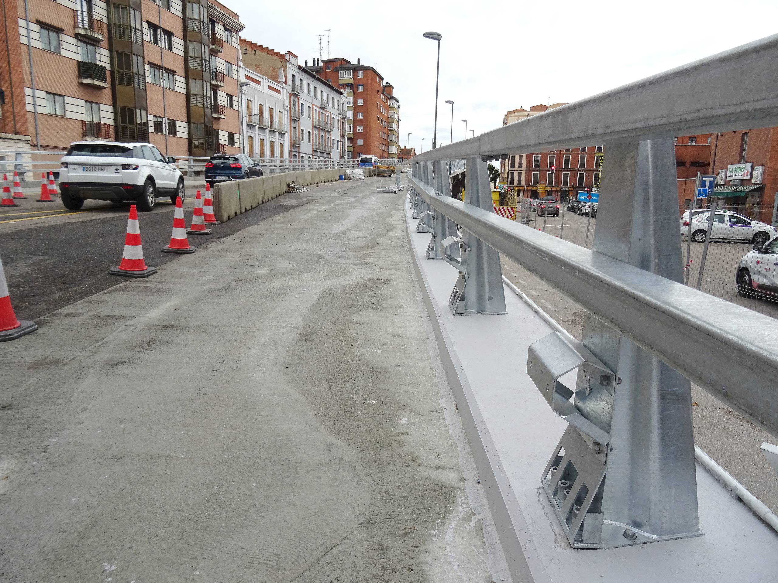 El avance de las obras del Arco Ladrillo, en imágenes