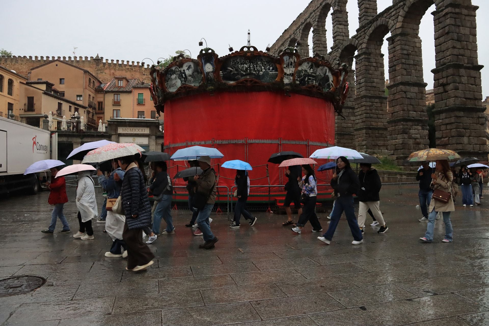Fotos: viernes de tormentas en Segovia