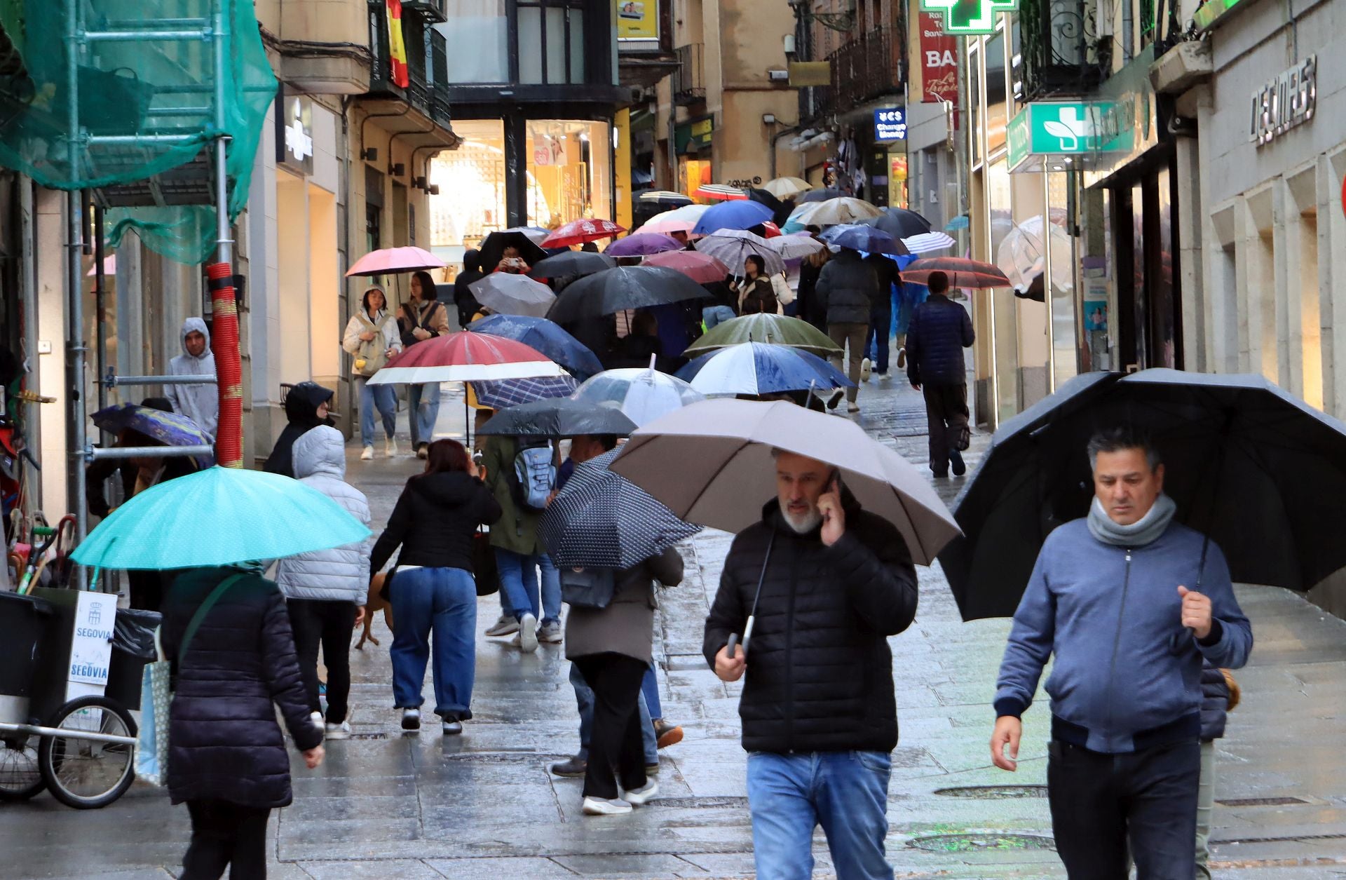 Fotos: viernes de tormentas en Segovia
