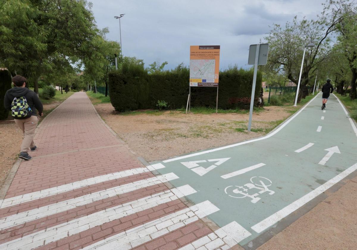 Críticas al carril bici de Parquesol: «No queremos que nadie sea el nuevo 'Sa matao Paco'»