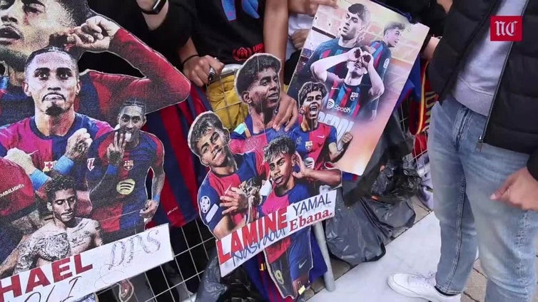 Los futbolistas del Barça llegan su hotel de concentración en Valladolid