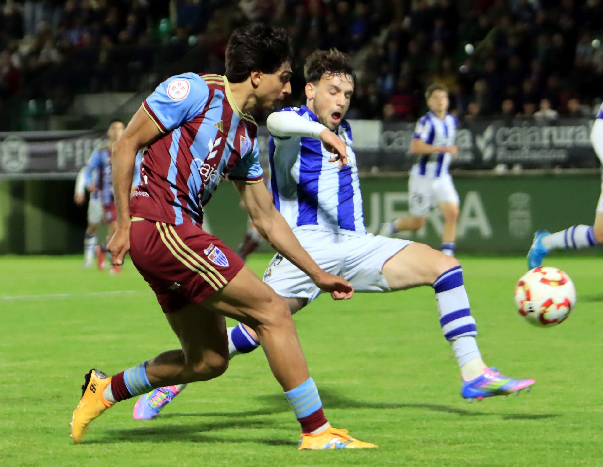 Fotos del empate entre la Segoviana y la Real Sociedad B