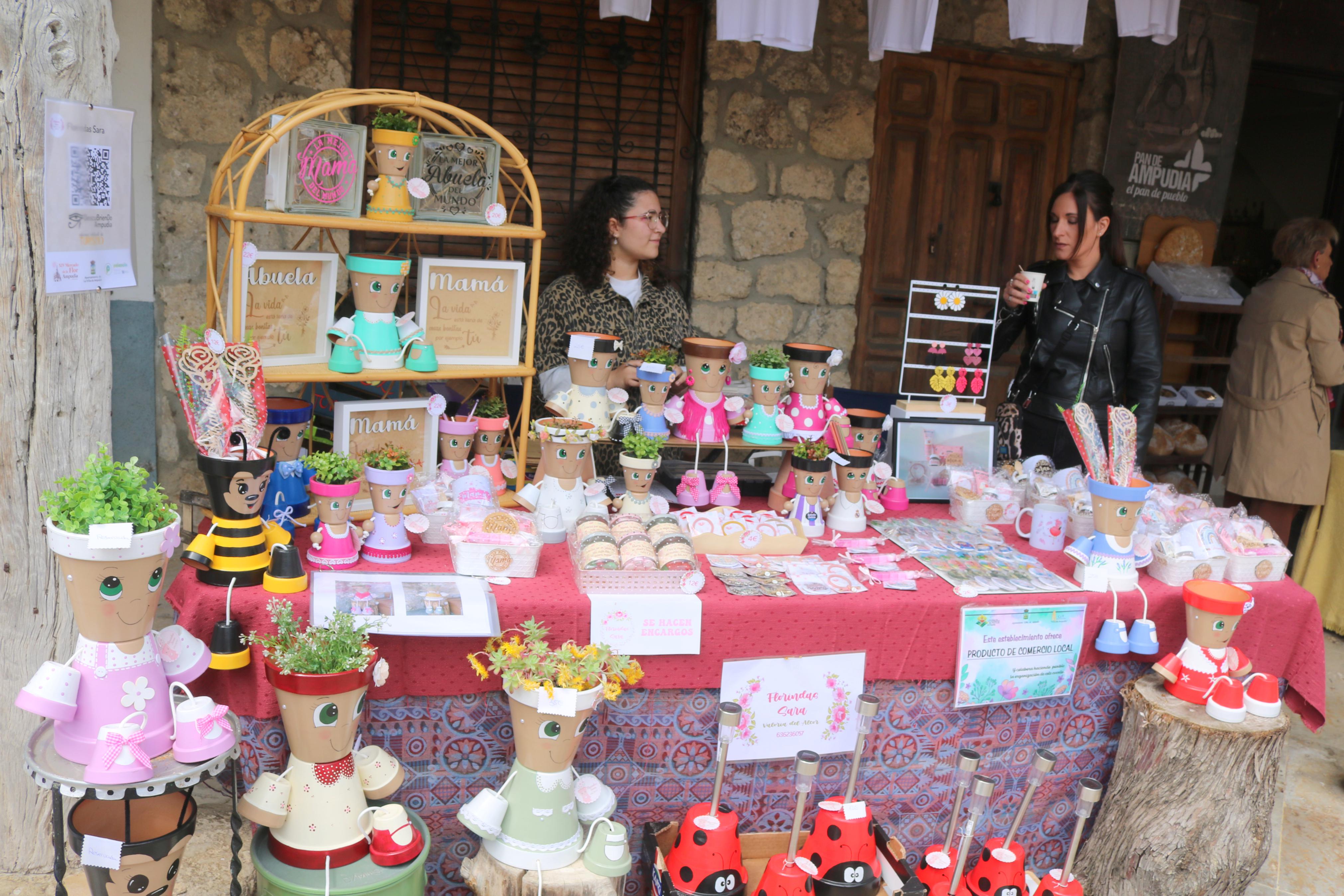XIV Mercado de la Flor en Ampudia