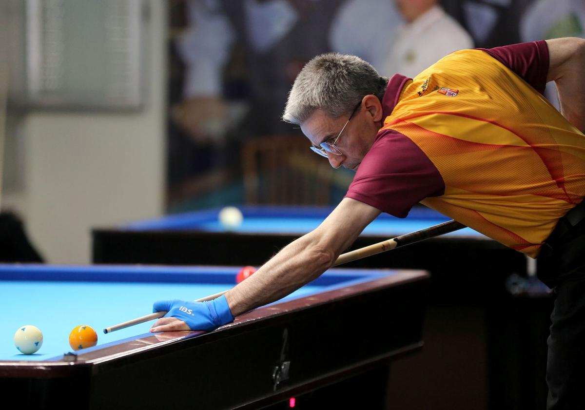 Imagen principal - Cataluña se lleva en Valladolid el Campeonato de España de billar a tres bandas