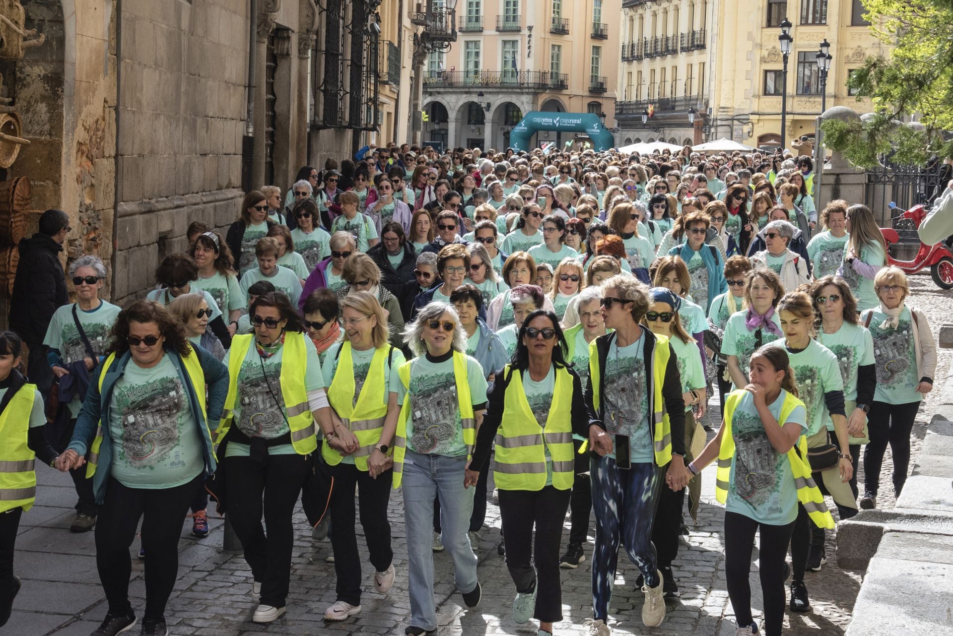 La Marcha de Mujeres de Segovia, en imágenes
