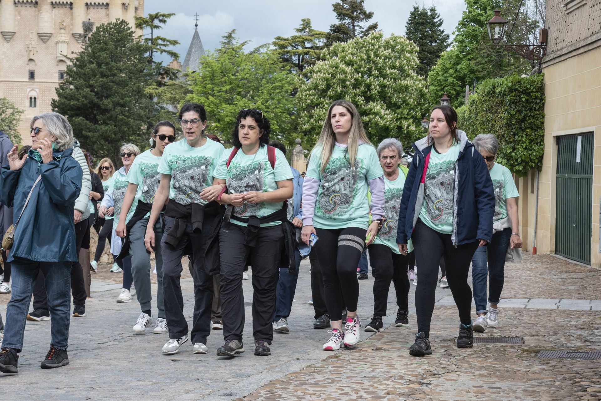 La Marcha de Mujeres de Segovia, en imágenes