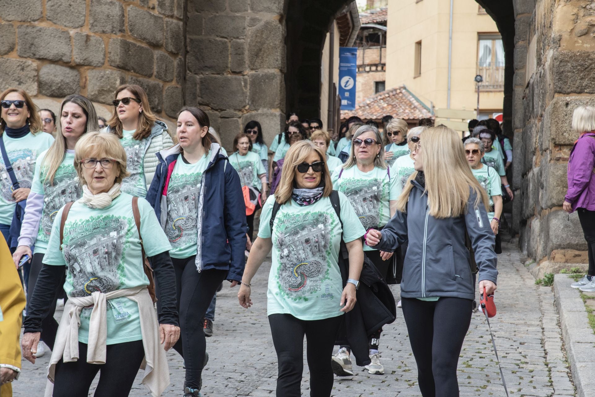 La Marcha de Mujeres de Segovia, en imágenes