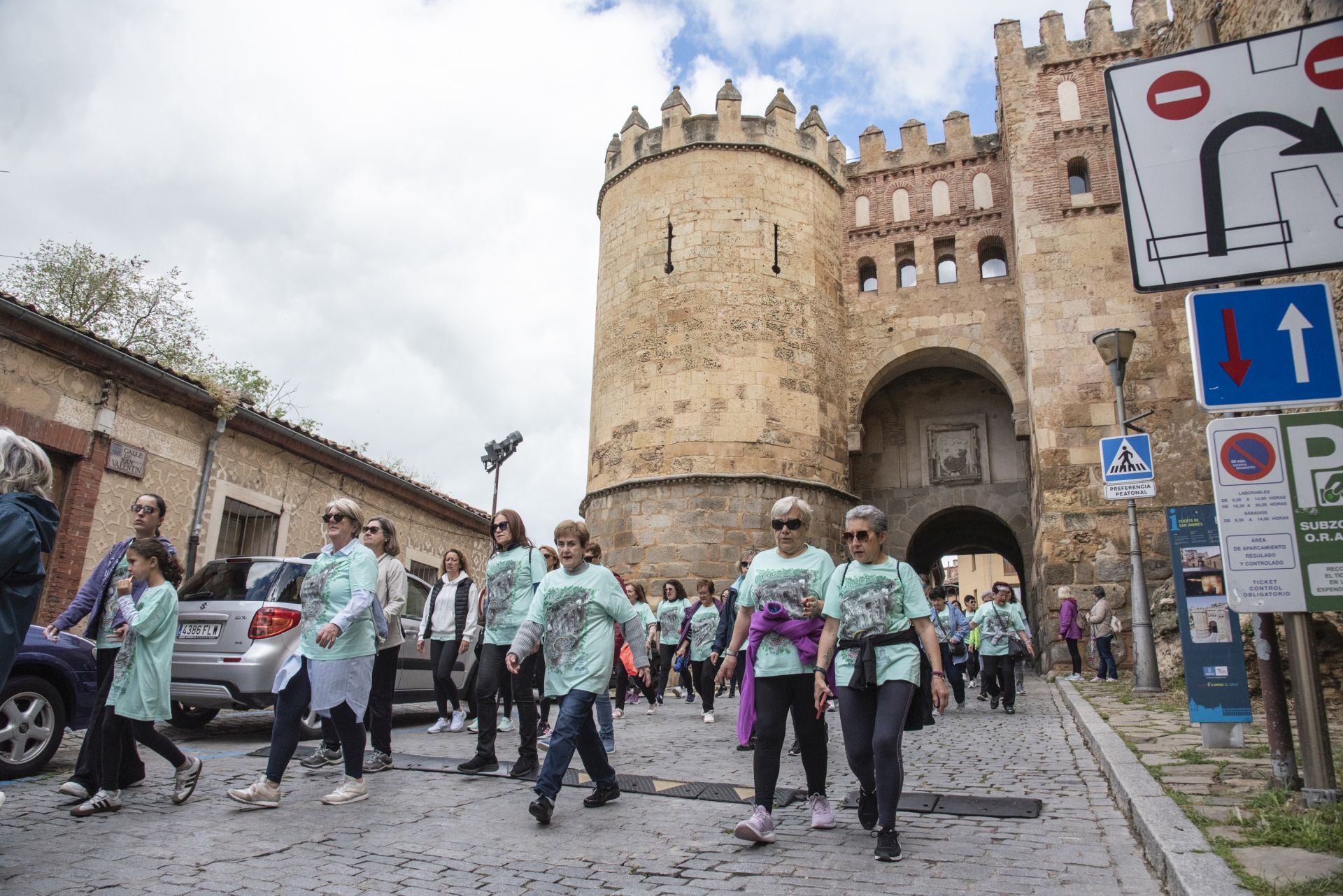 La Marcha de Mujeres de Segovia, en imágenes