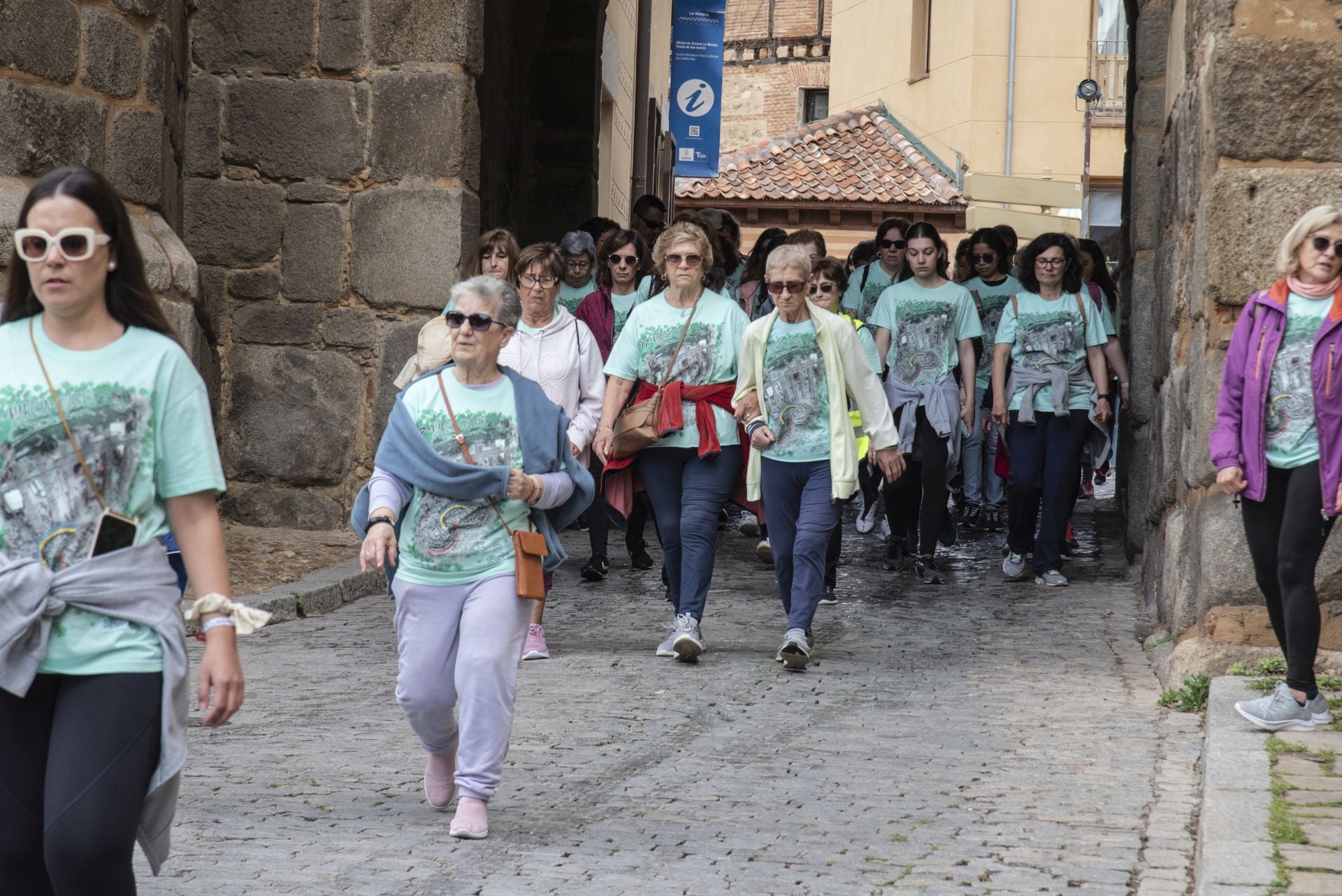 La Marcha de Mujeres de Segovia, en imágenes