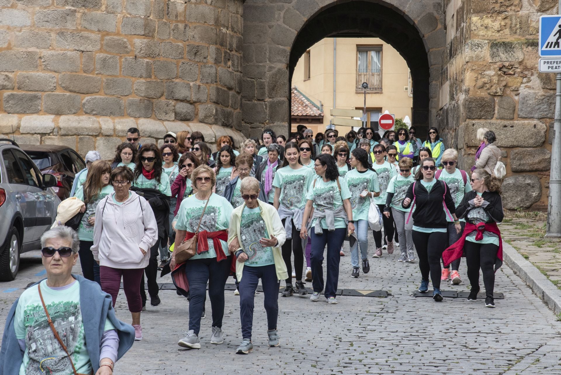 La Marcha de Mujeres de Segovia, en imágenes
