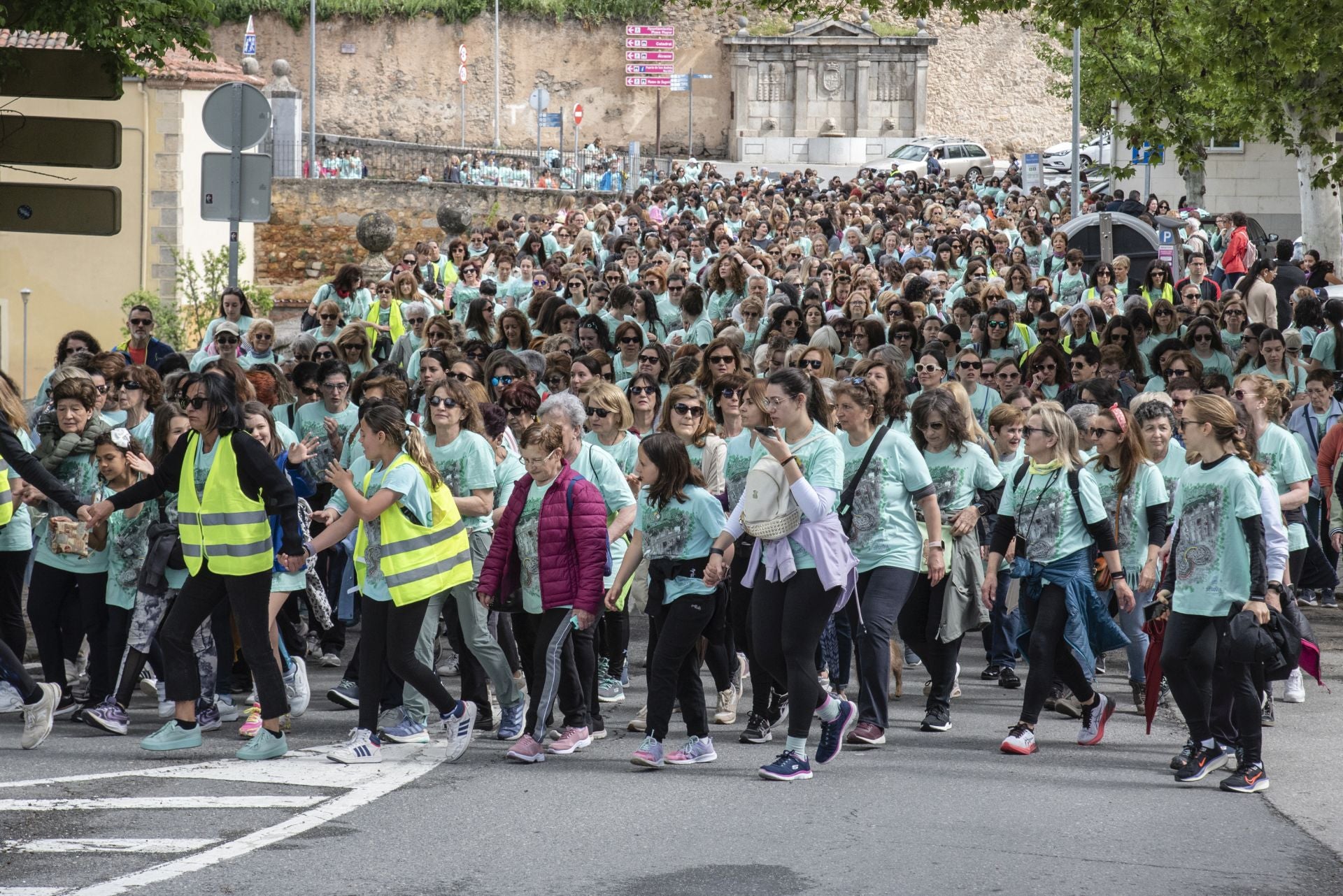 La Marcha de Mujeres de Segovia, en imágenes