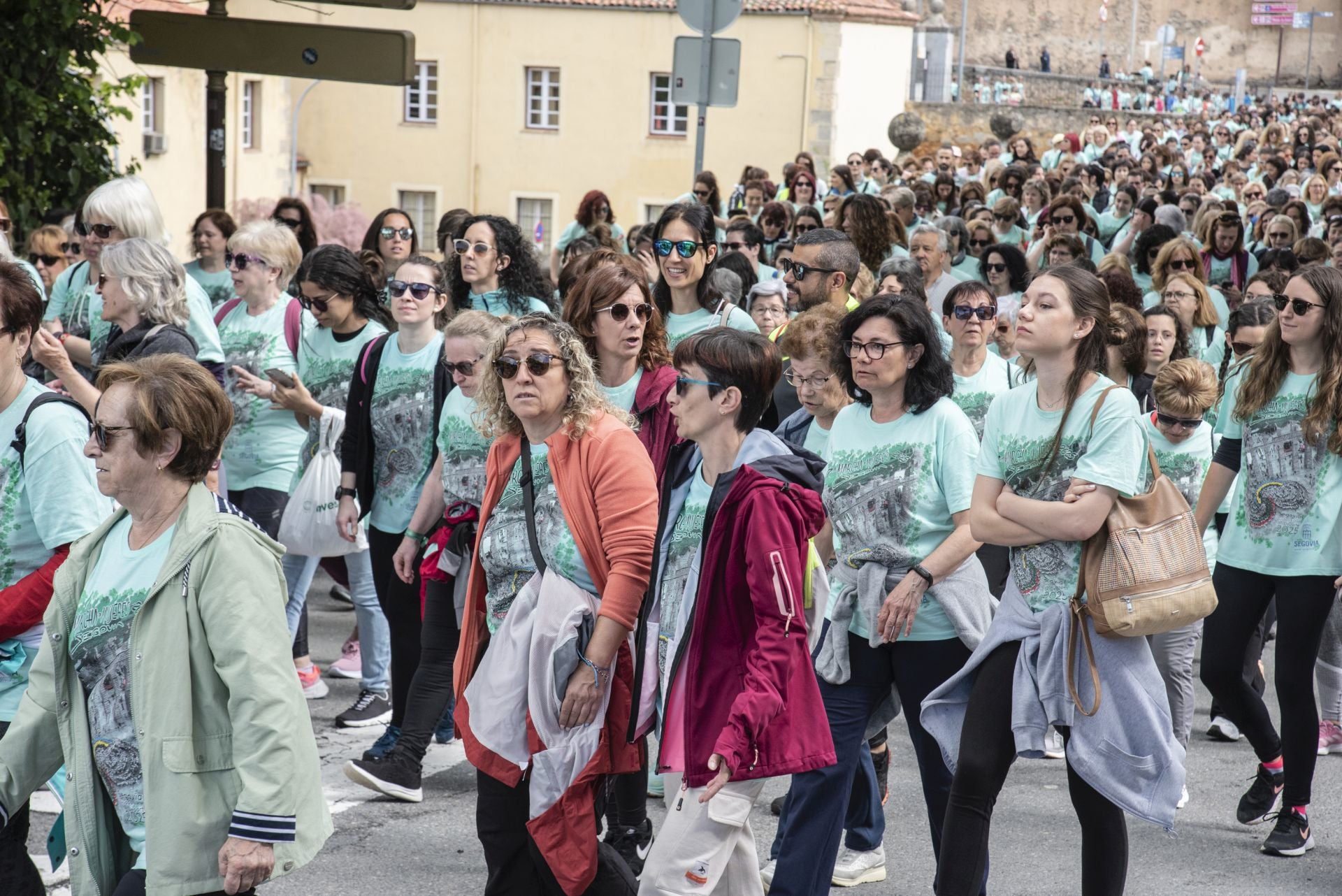 La Marcha de Mujeres de Segovia, en imágenes