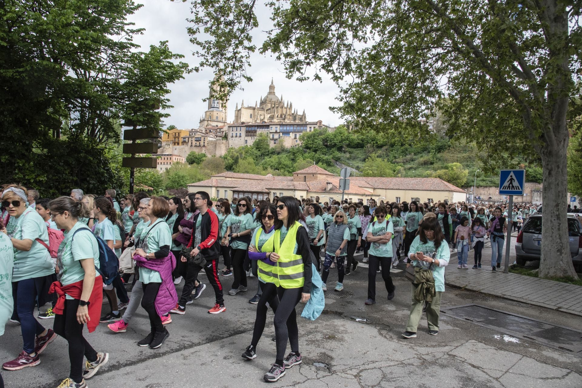 La Marcha de Mujeres de Segovia, en imágenes