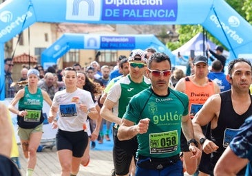 Pedro Luis Sanz y Alba María Cano reinan en el Trail de Dueñas