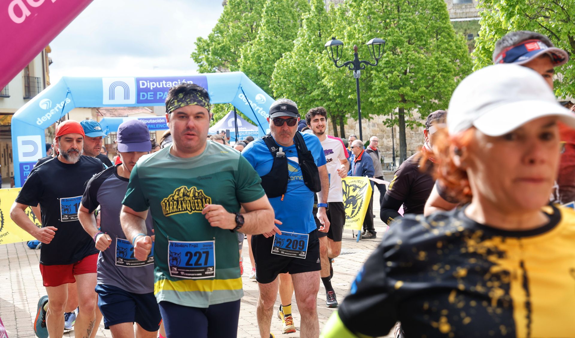 Vibrante jornada en Dueñas con el IV Sendero Trail Botijosport