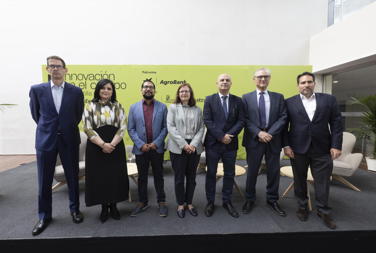 Asistentes a la Jornada sobre innovación en el campo de Castilla y León