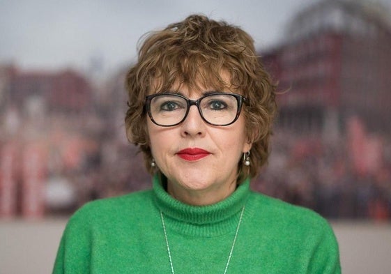 Ana Fernández de los Muros, en primer término, candidata a convertirse en secretaria general de Comisiones Obreras de Castilla y León.