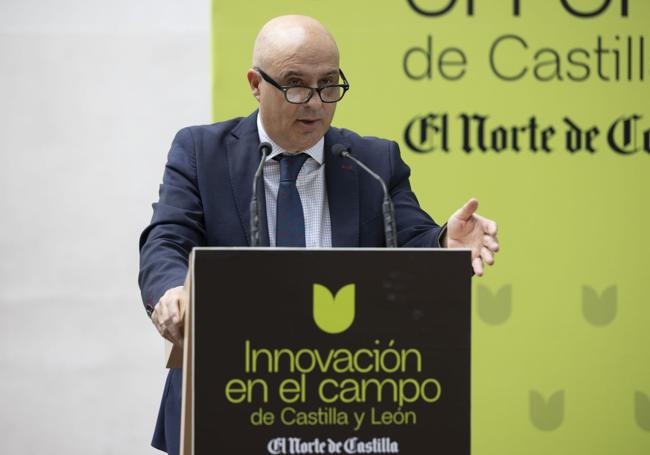 Jorge Llorente durante su intervención.