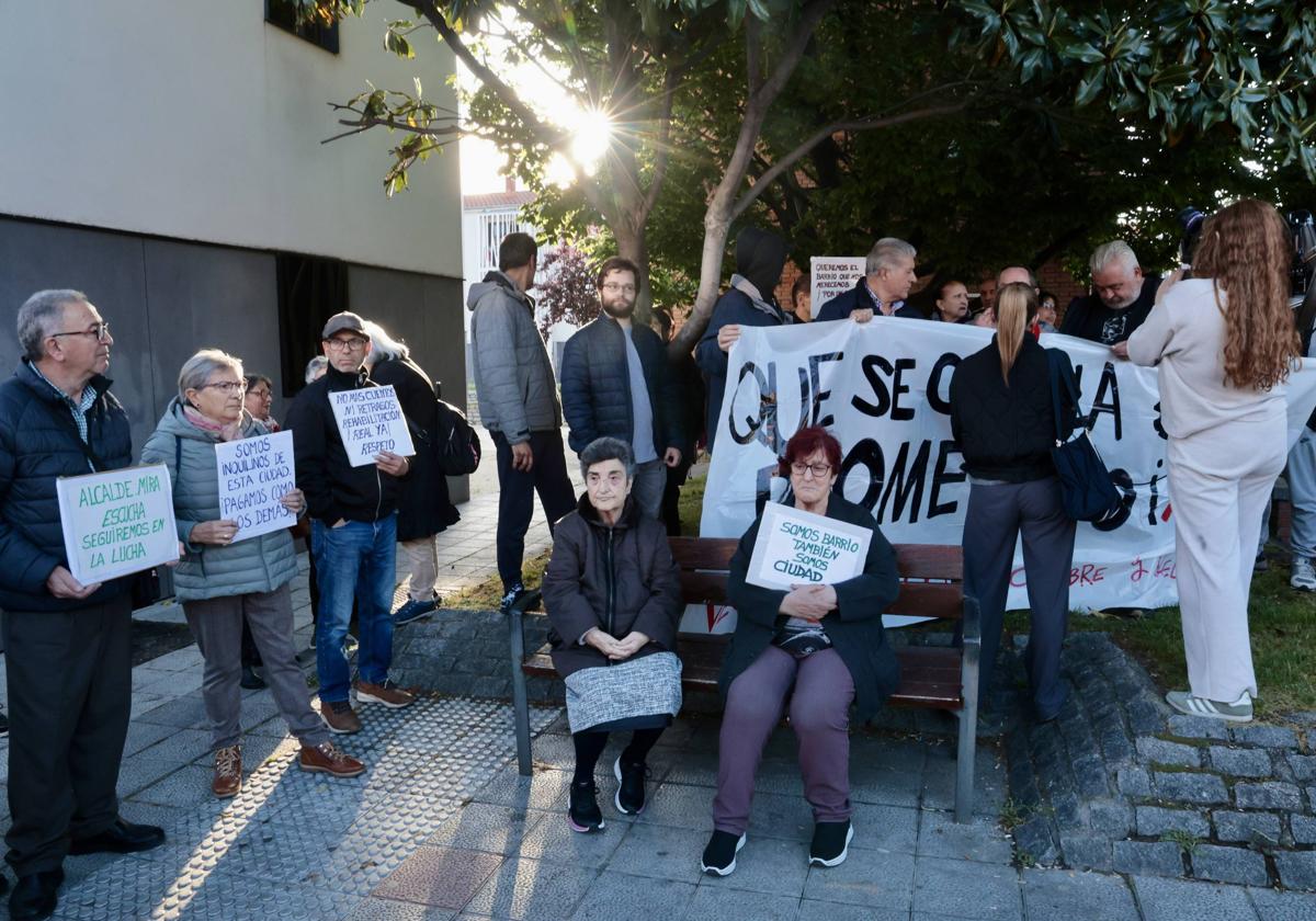 La protesta en el 29 de octubre, en imágenes