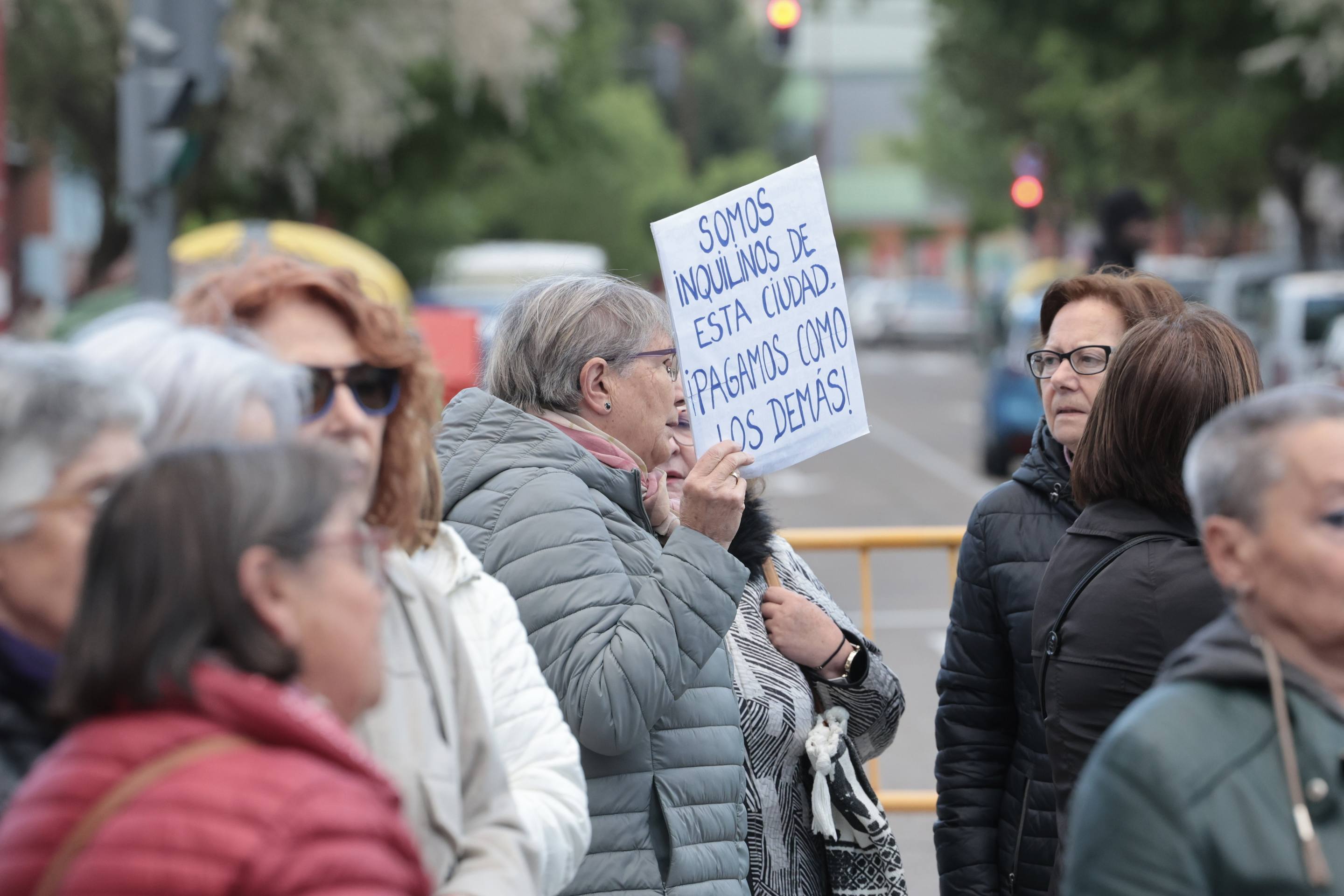 La protesta en el 29 de octubre, en imágenes