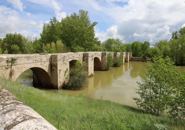 Puente romano de Lantadilla.