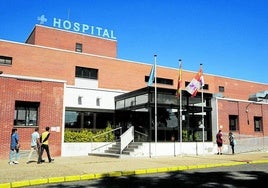El hospital de Medina del Campo, en una imagen de archivo.