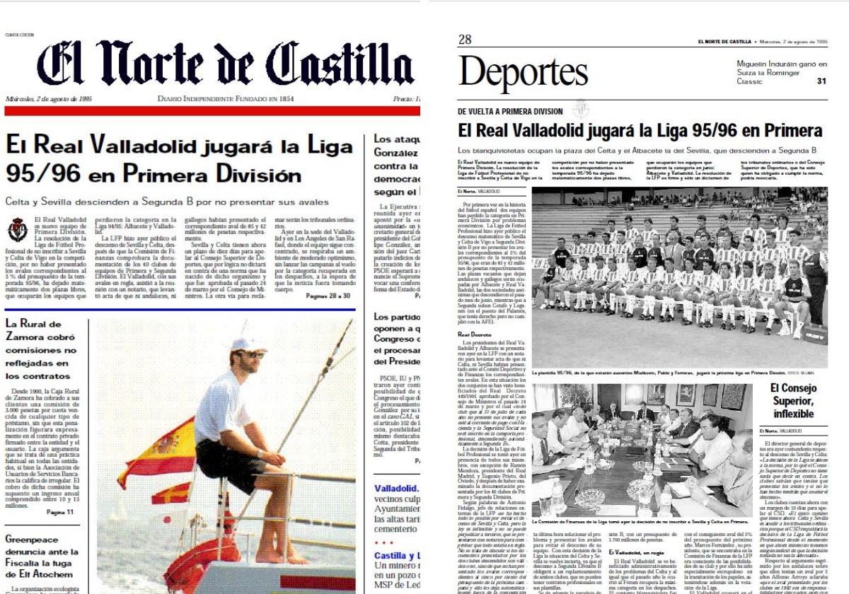Tres décadas de la permanencia milagrosa que salvó al Pucela en los despachos