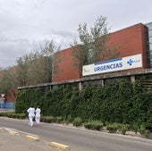 Urgencias del Hospital Río Hortega de Valladolid en una imagen de archivo.
