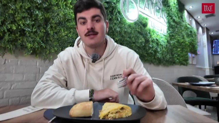 Tortilla con jijas en un nuevo bar de Valladolid